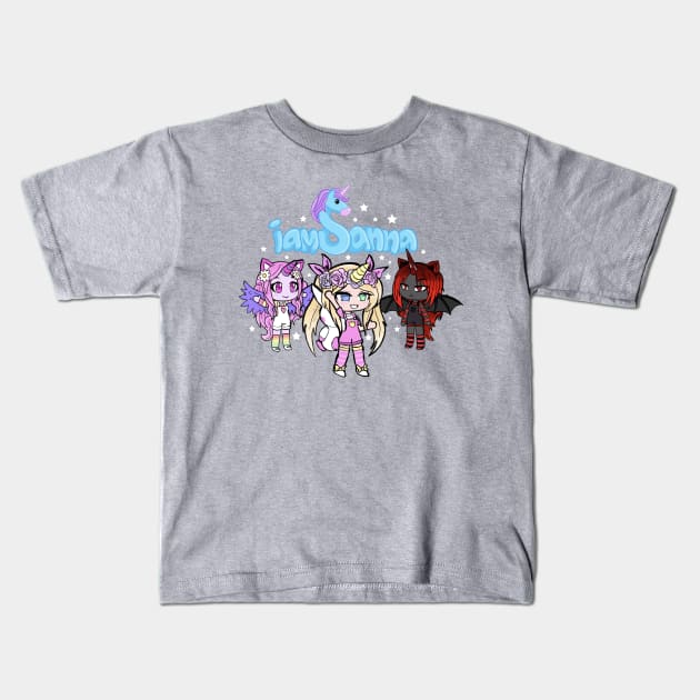 Sanna with Friends Kids T-Shirt by Sketchy